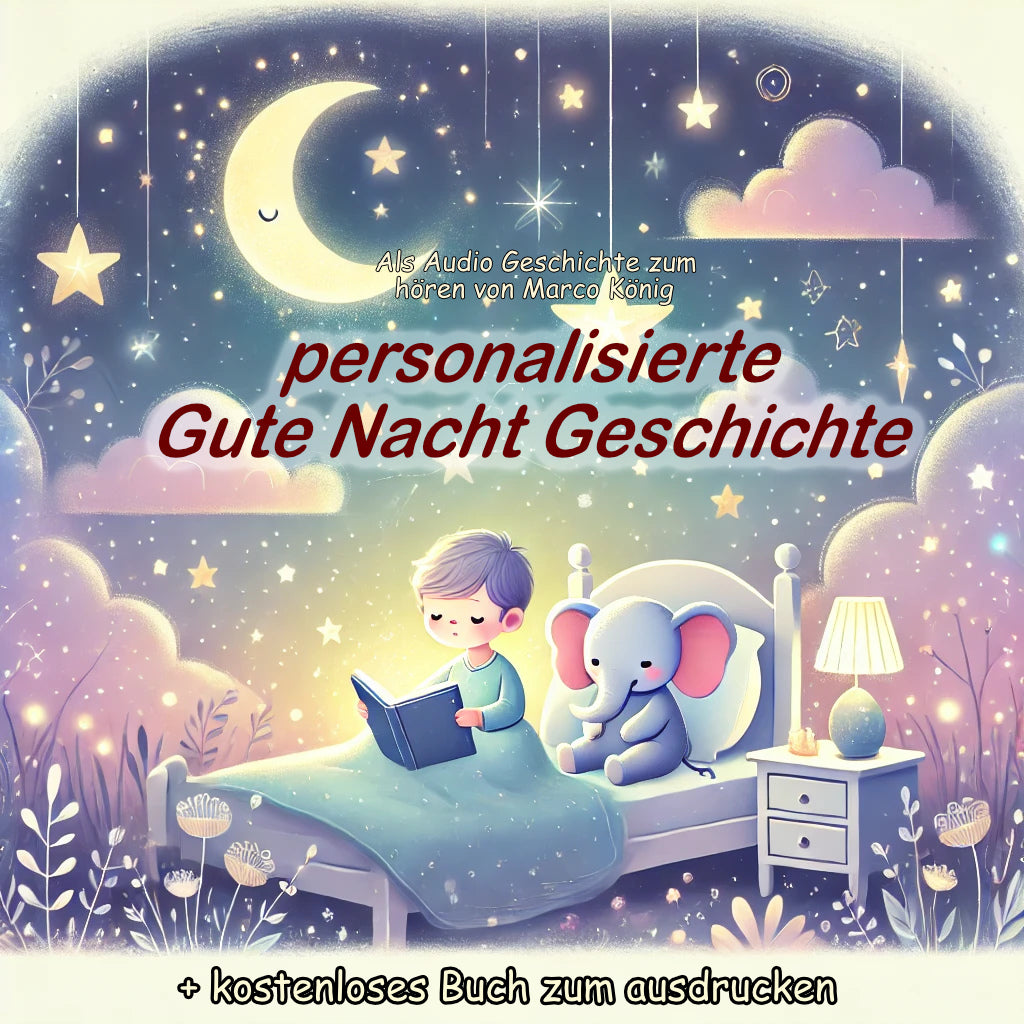 Die persönliche Gute-Nacht-Geschichte – Sanft ins Traumland mit Ab ins Bett